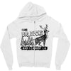 I Like Big Bucks And I Cannot Lie Zipper Hoodie