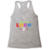 loco coco skul Racerback Tank