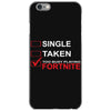 Too Busy Playing Fortnite iPhone 6/6s Case