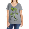zombie Ladies Curvy T-Shirt