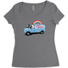 unicreep Women's Triblend Scoop T-shirt