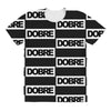 Dobre Black/White All Over Women's T-shirt