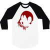 deadpool face 3/4 Sleeve Shirt