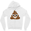 pile of poo Zipper Hoodie