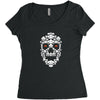 gamming skul Women's Triblend Scoop T-shirt