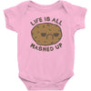 life is all mashed up Baby Bodysuit