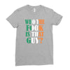 WHO THE FOOK IS THAT GUY Ladies Fitted T-Shirt