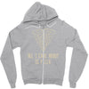 all i care about is pizza Zipper Hoodie