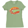 visit mars Ladies Fitted T-Shirt