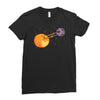 pluto hearts charon Ladies Fitted T-Shirt
