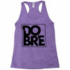 dobre brothers logo Racerback Tank
