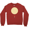 minimal solar system Crewneck Sweatshirt