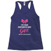I'm Your Mother's Day Gift Dad Says You're Welcome Baby Girl Racerback Tank