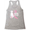 boxers for boobs Racerback Tank
