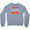 i survived spring break 1990 Crewneck Sweatshirt