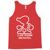 game and watch parody video game Tank Top