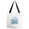 This Girl Loves Camping With Her Husband Tote Bags