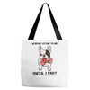 nobody listens to me Tote Bags