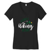 Daddy's Hiking Buddy Women's V-Neck T-Shirt