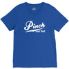 pinch and roll V-Neck Tee