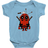 deadpool minion Baby Bodysuit