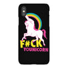 gay pride f#ck younicorn funny rude unicorn iPhoneX Case