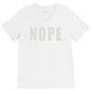 nope (2) V-Neck Tee