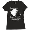 adventure before dementia 2 Ladies Fitted T-Shirt