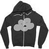 cloud say huh Zipper Hoodie