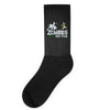zombies hate fast food Socks