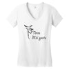 totes ma' goats Women's V-Neck T-Shirt