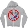 no drama Zipper Hoodie