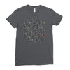 guns and swords and tacos Ladies Fitted T-Shirt