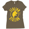italian stallion Ladies Fitted T-Shirt