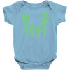 kodama family ghibli Baby Onesie