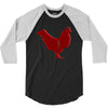 chiken red 3/4 Sleeve Shirt