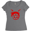 homunculus logo Women's Triblend Scoop T-shirt