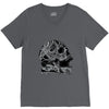 celtic skull V-Neck Tee