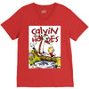 calvin hobbes V-Neck Tee