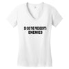 enemies Women's V-Neck T-Shirt