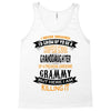 Super Cool Granddaughter Of A Freaking Awesome Grammy Tank Top