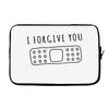 I Forgive You Laptop sleeve