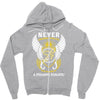 fishing fanatic1 Zipper Hoodie