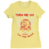 biker funny Ladies Fitted T-Shirt