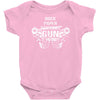 paper rock scissors gun, i win Baby Onesie