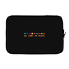 we come in peace Laptop sleeve