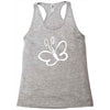 butterfly sticker vinyl Racerback Tank