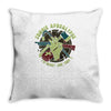 ready for the zombie apocalypse Throw Pillow