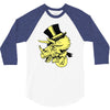 triceratop hat 3/4 Sleeve Shirt