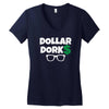 dollar dorks Women's V-Neck T-Shirt